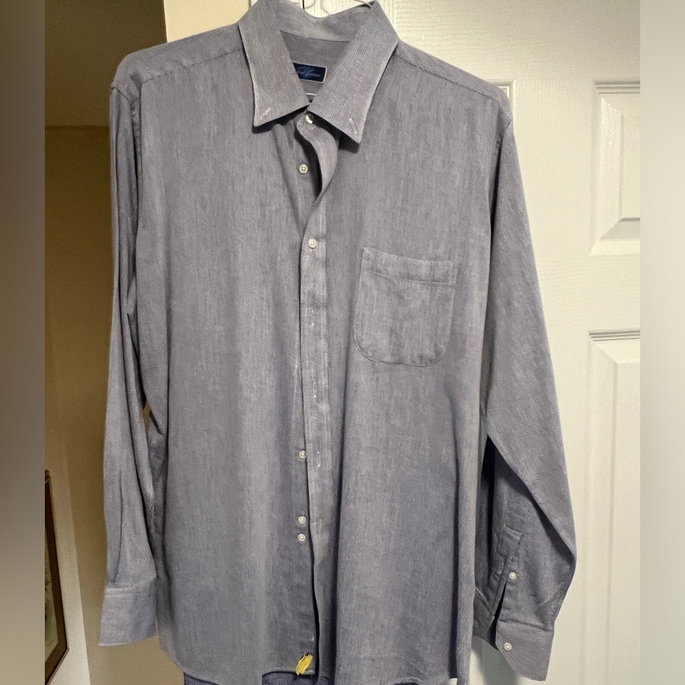 Custom made Tom James dress shirt